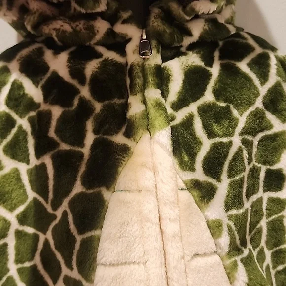 Snake Lizard Reptile Green Kids Halloween Onsie Hoodie Costume Size XL 7 - 8 - Picture 7 of 15